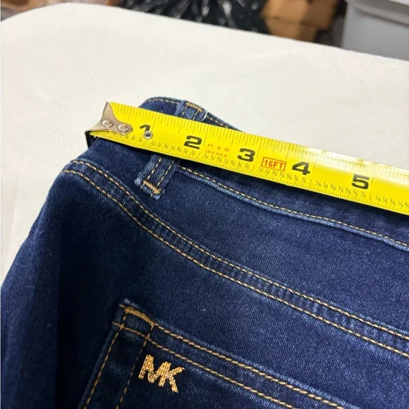 Michael Kors Women's Navy Skinny Jeans - Picture 11 of 14